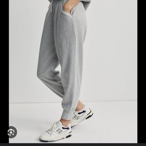 Varley Gray Track Pants